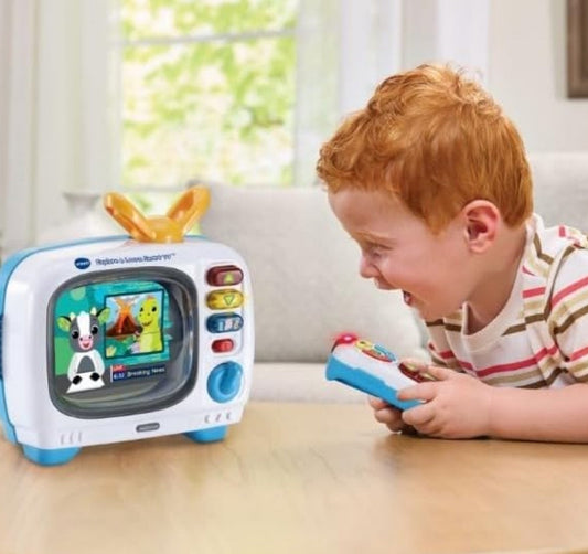 VTech Explore & Learn Smart TV With Bilingual Channels and Remote