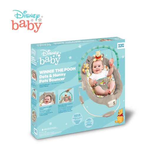 Bright Starts Winnie The Pooh Dots & Hunny Pots Bouncer