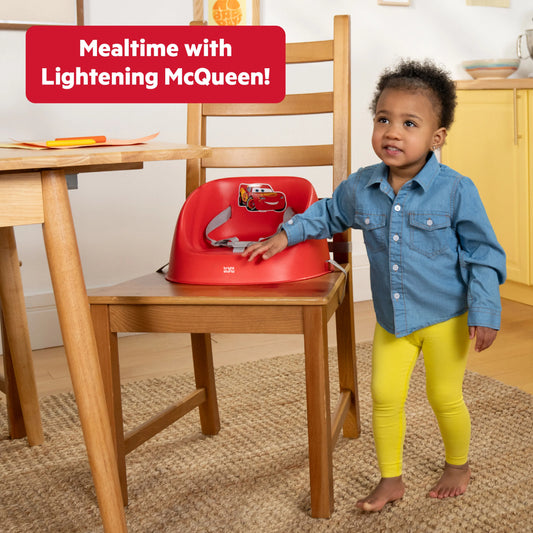 Bright Starts Cars My Spot Easy Clean Booster