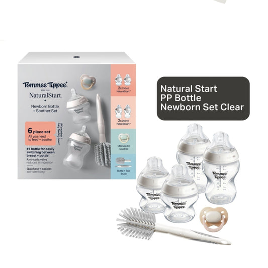 Tommee Tippee Natural Start PP Newborn Set - White