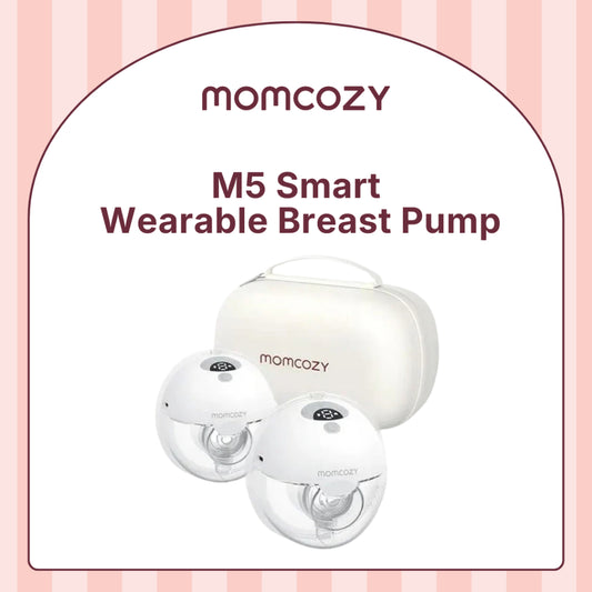 Momcozy M5 Smart APP Controlled Wearable Breast Pump Hands-Free Wireless Electric Pump