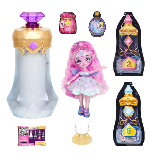 Magic Mixies Pixlings Season 1 W1 Unia The Unicorn Pixling Magic Potion Bottle