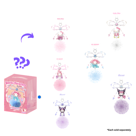 Sanrio Characters Love Bow Series Phone Chain Blind Box