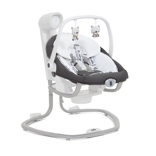 Joie Serina 2-in-1 Swing & Rocker Suitable From Birth to 9kg (Logan)