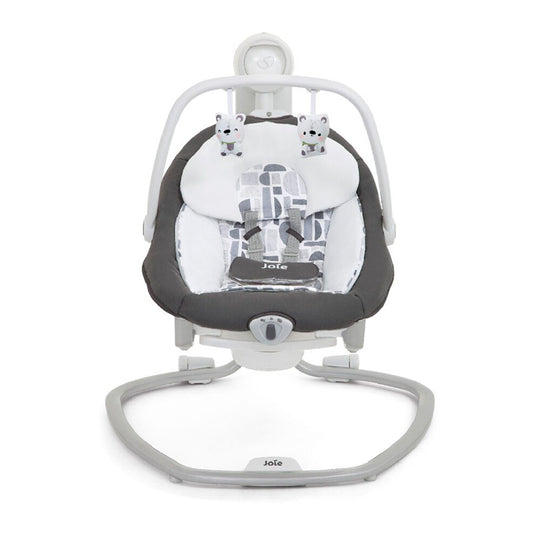 Joie Serina 2-in-1 Swing & Rocker Suitable From Birth to 9kg (Logan)