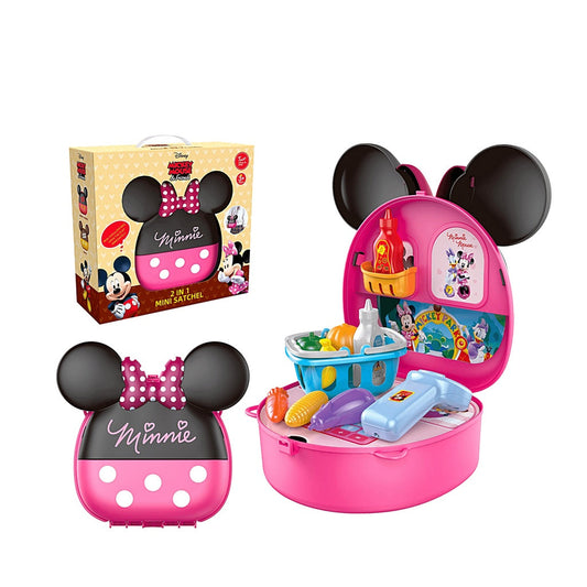 Disney Minnie Mouse Shopping Bag Pretend Play Playset
