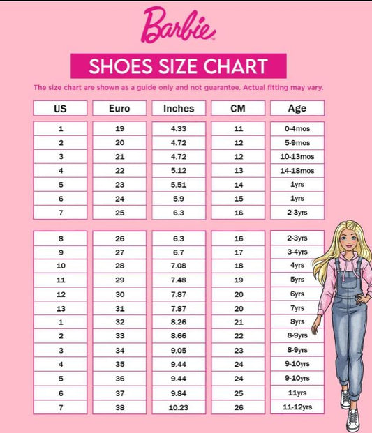 Barbie Aspen Black Shoes for Girls