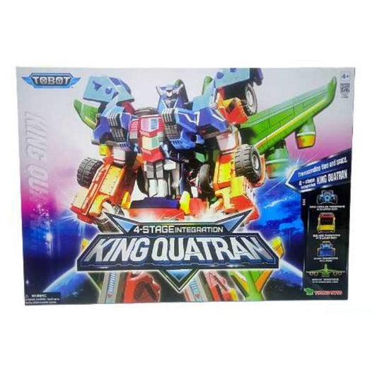 Tobot Galaxy Detectives King Quatran 4-Stage Integration