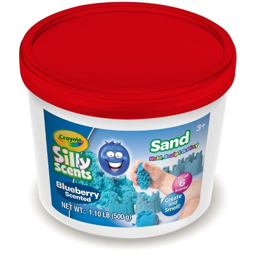 Silly Scents 500g Play Sand Bucket (Blueberry)