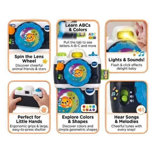 VTech Snap and Smile Learning Camera With Realistic Sound